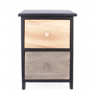 Retro komoda s dvomi zásuvkami