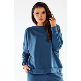 Ženska base majica plave boje