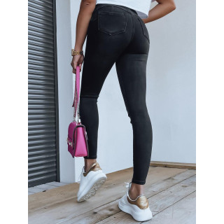 Crne push up traperice s visokim strukom