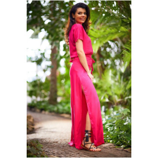 Ružičaste hlače na vezanje grčkog tipa