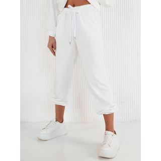 Ženska široka bijela trenirka