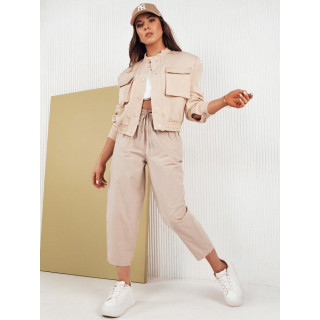 Bež balon ženske hlače