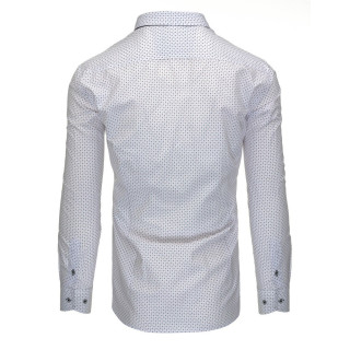 Šarena muška košulja bijele boje sa dugim rukavima