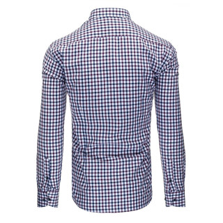 Muška plavo-bijela kockasta košulja