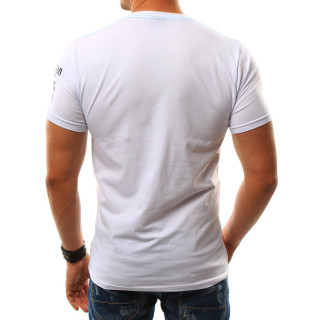 Sportska muška bijela majica s printom