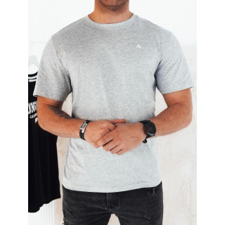 Siva pamučna muška majica