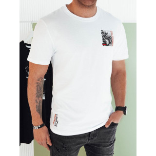 Bijele muške majice s printom