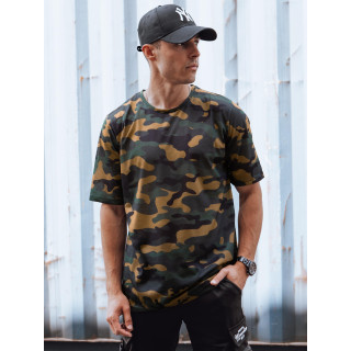 Muška maskirna majica kratkih rukava kaki boje