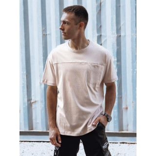 Ružičasta muška majica s džepom