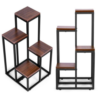 Moderni stalak za cvijeće u tamnoj boji