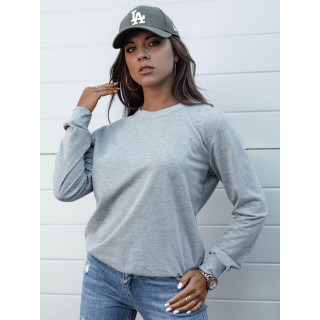 Ženska svijetlo siva majica bez kapuljače