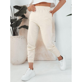 Ženska trenirka visokog struka krem boje UY2086