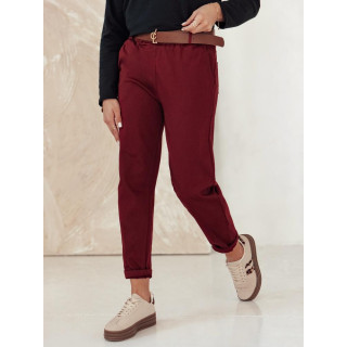 Ženske bordo hlače UY2256
