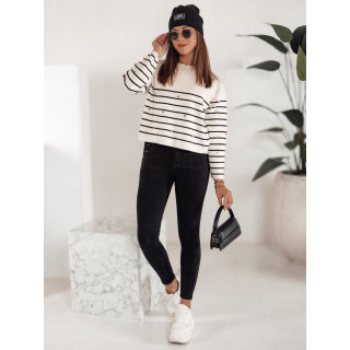 Crne ženske skinny traperice UY2221