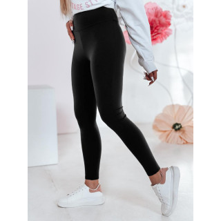 Ženske crne tajice visokog struka UY2510