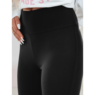 Ženske crne tajice visokog struka UY2510