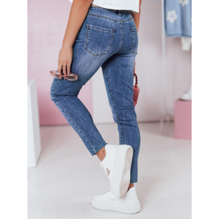 Plave ženske traperice visokog struka UY2363