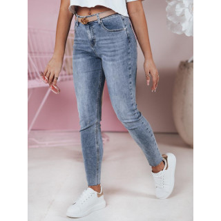 Ženske plave uske traperice UY2387