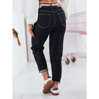 Mornarsko plave mamine traperice visokog struka UY2390