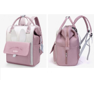 Funkcionalni ružičasti ruksak za mame i tate
