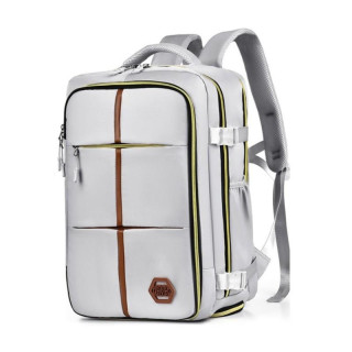 Sivi vodootporni putni ruksak