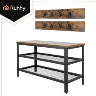 Stalak za cipele s vješalicom 73 cm