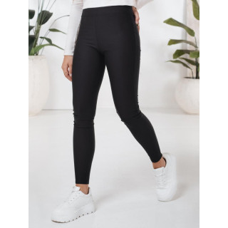 Ženske crne tajice visokog struka UY2730