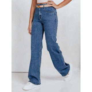 Plave široke ženske traperice UY2770