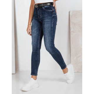 Ženske tamnoplave uske traperice UY2789