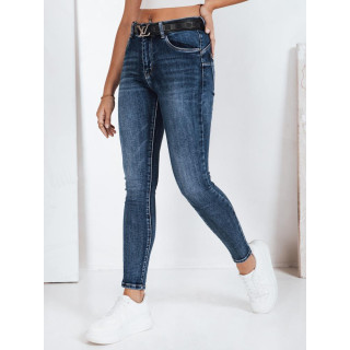 Tamnoplave ženske push-up traperice UY2800