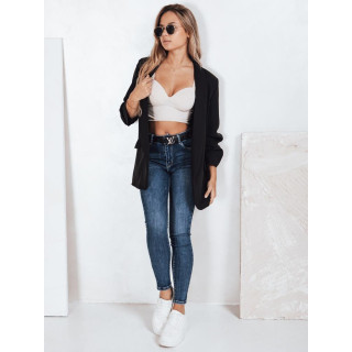 Tamnoplave ženske push-up traperice UY2800