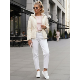 Bijela prošivena ženska jakna TY5533