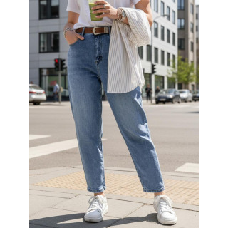 Ženske široke traperice s remenom UY2885