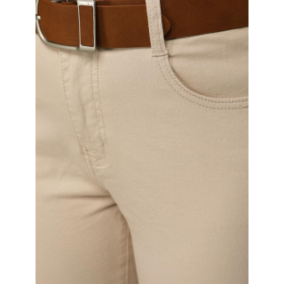 Ženske bež traperice mom fit UY2896