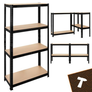 Crna polica za odlaganje - 150x75x30