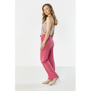 Ženske elegantne hlače boje maline