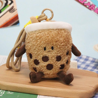 Plišani privjesak za ključeve s Bubble Tea