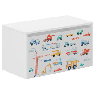Dječja kutija za igračke - STROJEVI