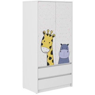 Dječji ormar B-9 - MINI ZOO