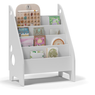 Bijela dječja Montessori knjižnica