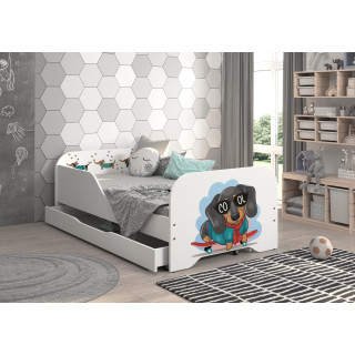 Dječji krevet MIKI - 140x70 COOL JAZAVČAR